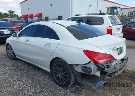 2015 Mercedes-Benz Cla 250 из США, поврежденный, VIN WDDSJ4EB7FN163740